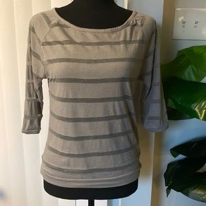 Old navy SX ladies top with sheer stripe